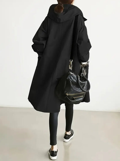 Amirah | Oversized Trenchcoat - Impermeable Gabardina