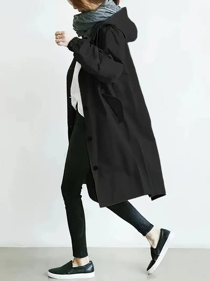 Amirah | Oversized Trenchcoat - Impermeable Gabardina