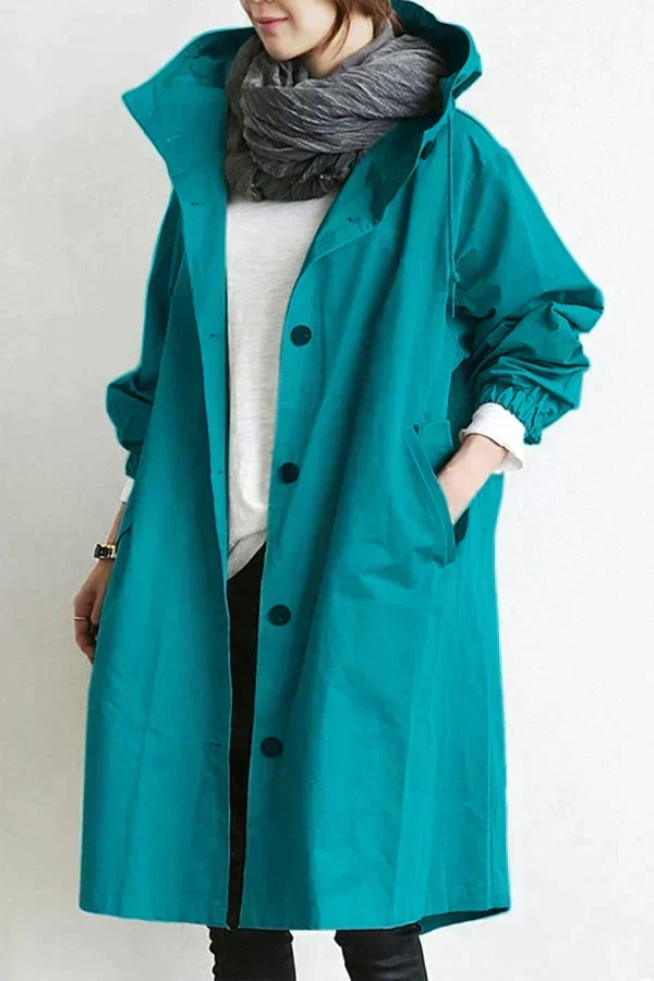 Amirah | Oversized Trenchcoat - Impermeable Gabardina