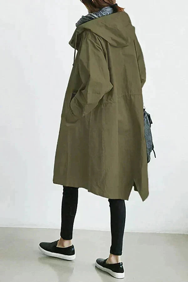 Amirah | Oversized Trenchcoat - Impermeable Gabardina