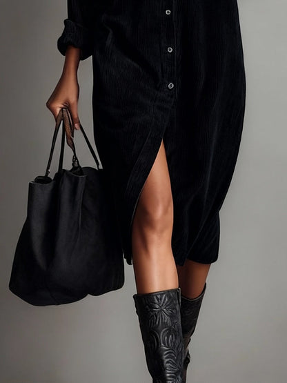 Béatrice - Cómodo vestido midi