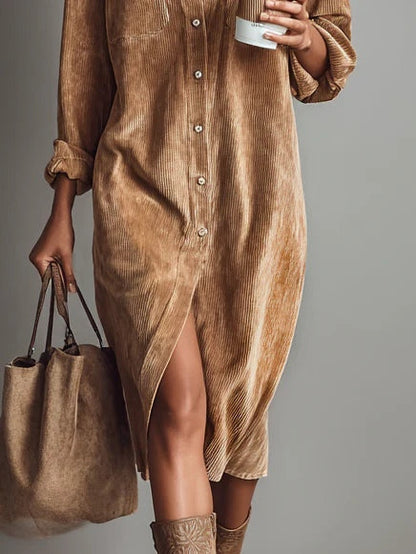 Béatrice - Cómodo vestido midi