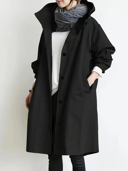 Amirah | Oversized Trenchcoat - Impermeable Gabardina