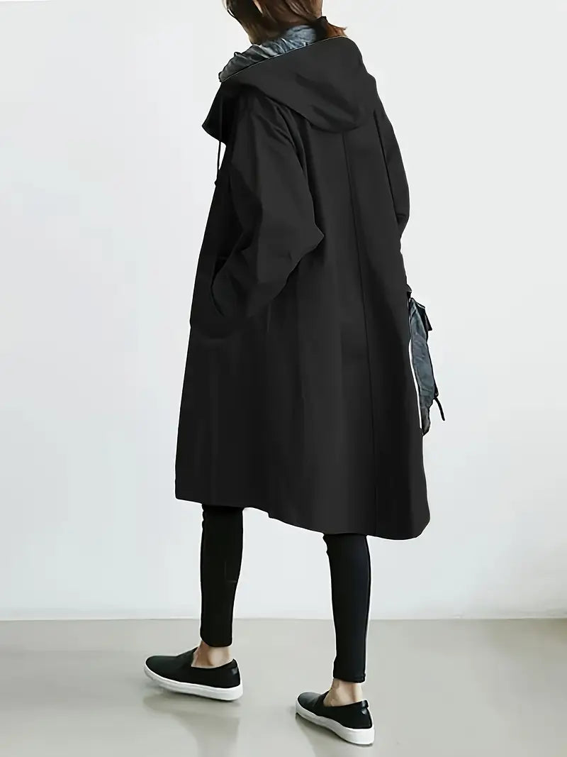 Amirah | Oversized Trenchcoat - Impermeable Gabardina