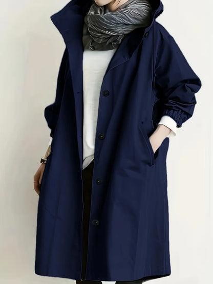 Amirah | Oversized Trenchcoat - Impermeable Gabardina