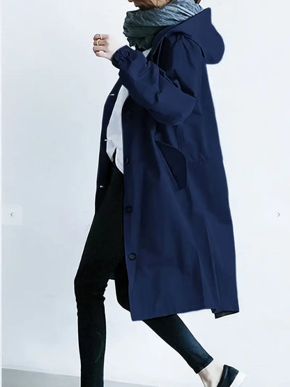 Amirah | Oversized Trenchcoat - Impermeable Gabardina