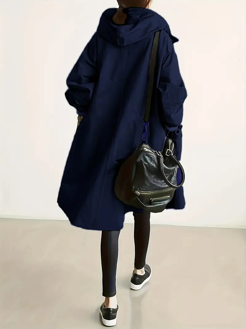 Amirah | Oversized Trenchcoat - Impermeable Gabardina