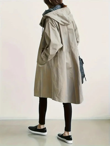 Amirah | Oversized Trenchcoat - Impermeable Gabardina