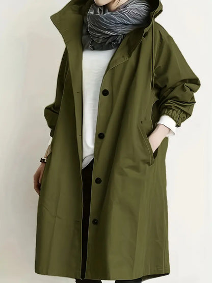 Amirah | Oversized Trenchcoat - Impermeable Gabardina