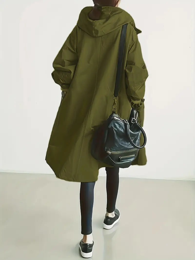 Amirah | Oversized Trenchcoat - Impermeable Gabardina
