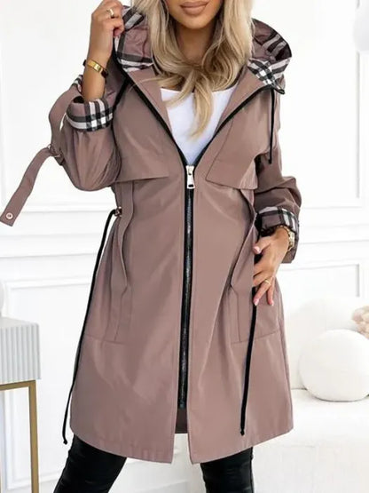 Orietta - Impermeable Chamarra con Cierre
