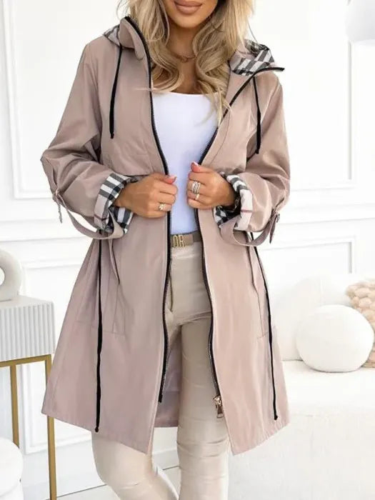 Orietta - Impermeable Chamarra con Cierre