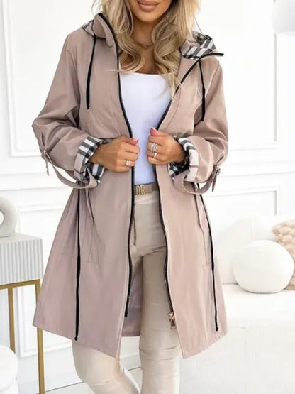 Orietta - Impermeable Chamarra con Cierre